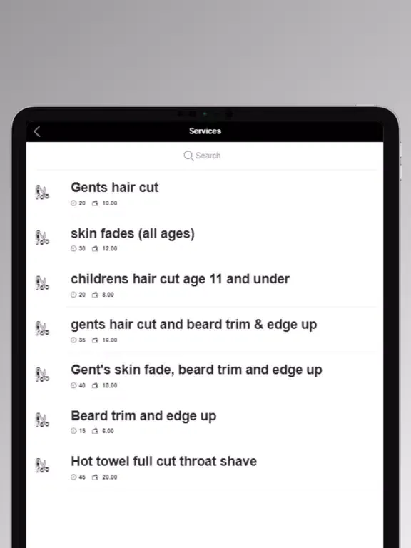 صور The Man Cave Barber Lounge iPad 