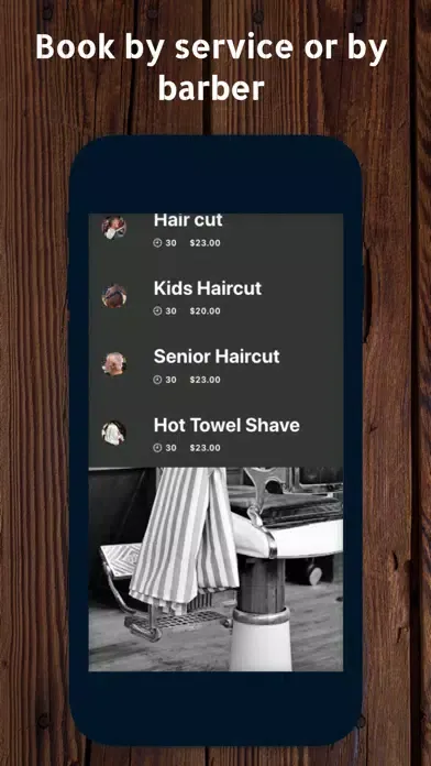 Captures d'écran de Master's Barbershop App