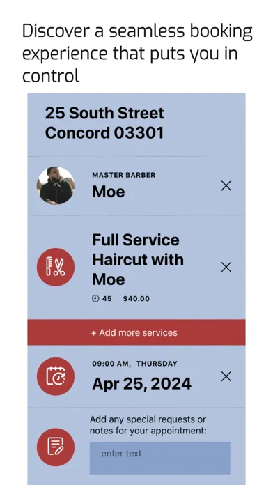 Moderno Barbershop Screenshots