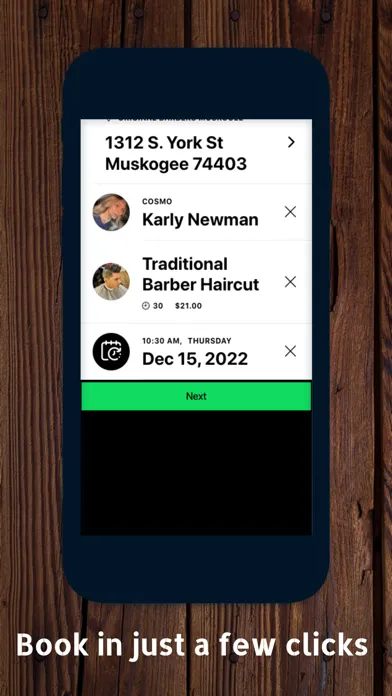 Screenshot di Original Barbers