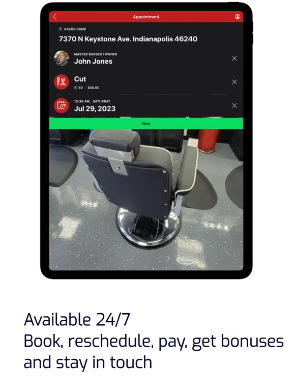 Razor Game iPad  स्क्रीनशॉट
