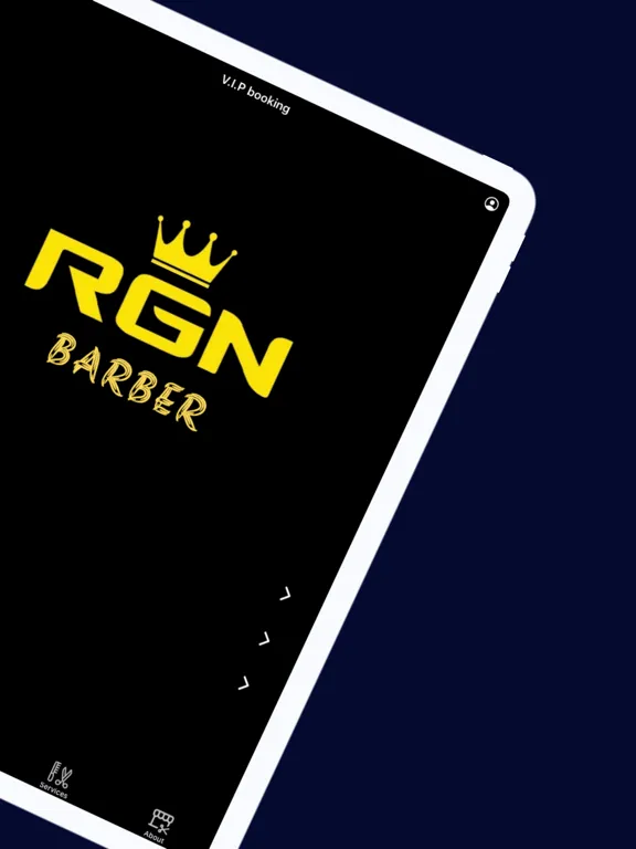 Zrzuty ekranu RGN Barber iPad 