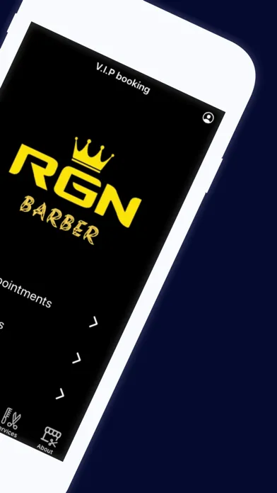 Zrzuty ekranu RGN Barber