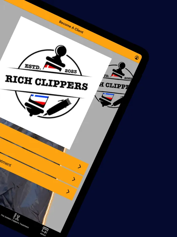 Ảnh chụp màn hình của Rich Clippers iPad 