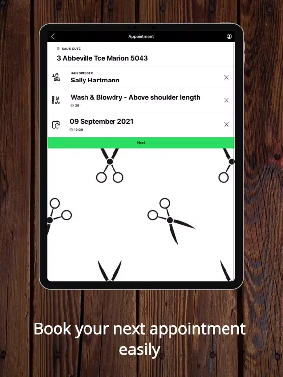 SAL'S CUTZ iPad  스크린샷
