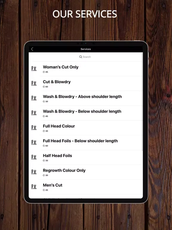 SAL'S CUTZ iPad  스크린샷