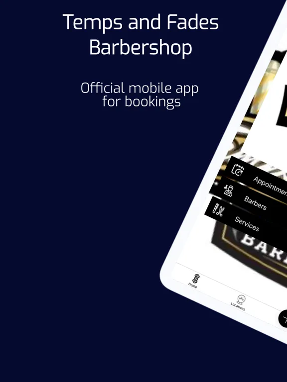 Скриншоты Temps and Fades Barbershop iPad 