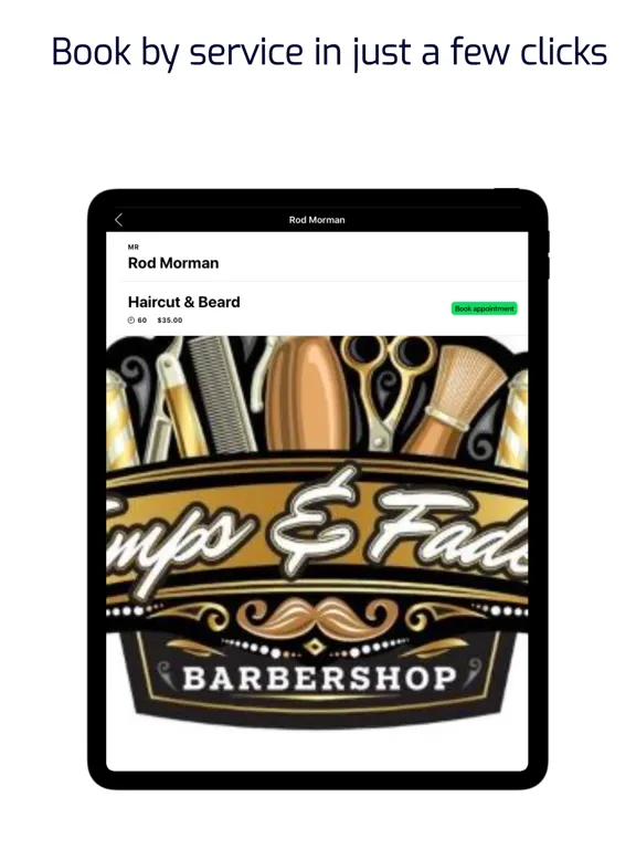 Скриншоты Temps and Fades Barbershop iPad 
