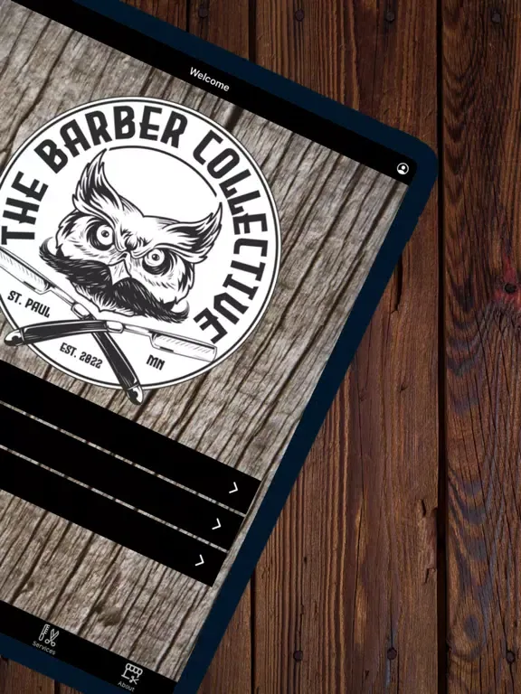 Ảnh chụp màn hình của The Barber Collective STP, MN iPad 