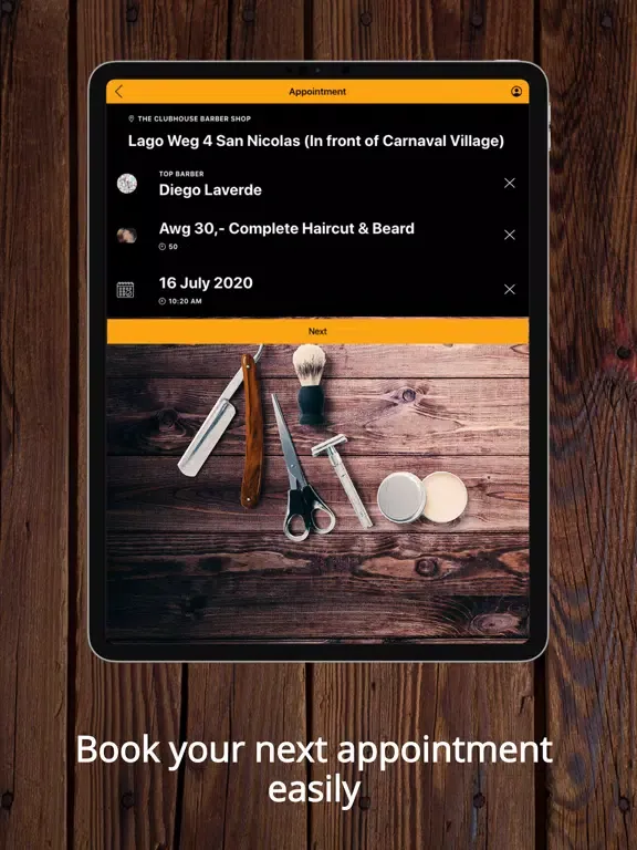 صور The Clubhouse Barber Shop iPad 