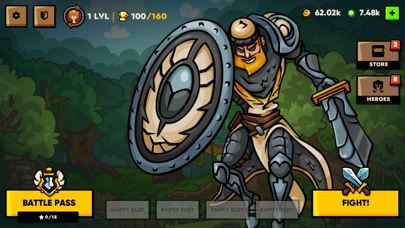 Rushlands – epic MOBA war سکرین شاٹس