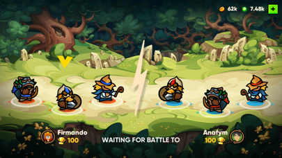 Rushlands – epic MOBA war سکرین شاٹس