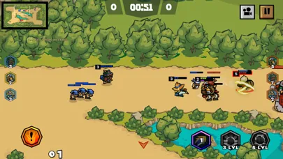Screenshot di Rushlands – epic MOBA war