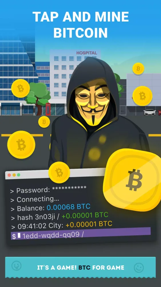 The Crypto Game clicker mining Screenshots