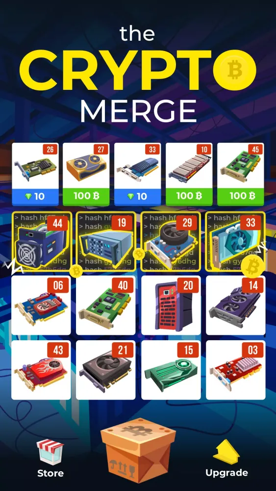 The Crypto Merge: BTC mining سکرین شاٹس