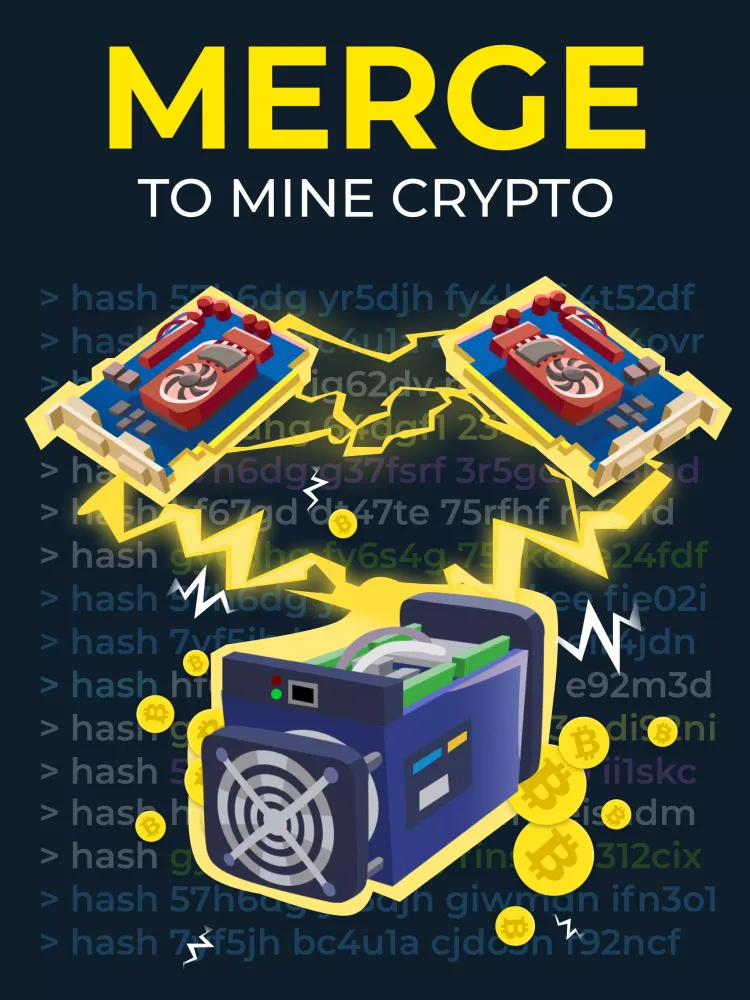 The Crypto Merge: BTC mining سکرین شاٹس
