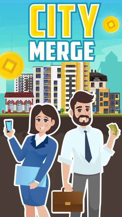 ภาพหน้าจอของ City Merge - idle town tycoon