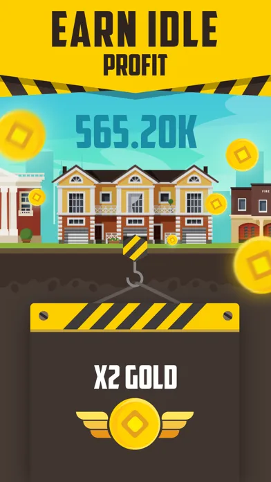 ภาพหน้าจอของ City Merge - idle town tycoon