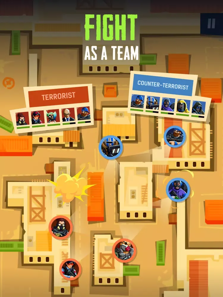 Counter Tactics - PvP strategy iPad  Screenshots