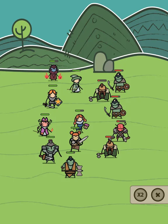 Captures d'écran de Summoners Legend: Idle RPG War iPad 