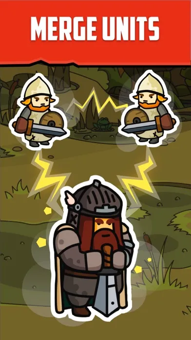 Capturas de pantalla de Grow Knights - rpg merge hero