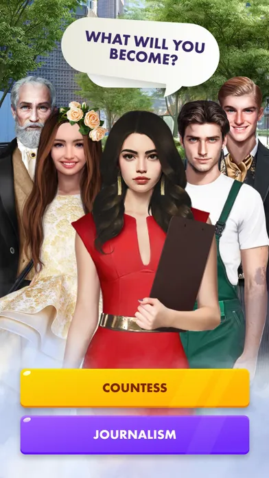 Tangkapan layar Love Story Game: Girls romance