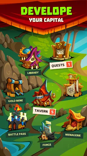 Screenshot di Legionlands: auto battle games
