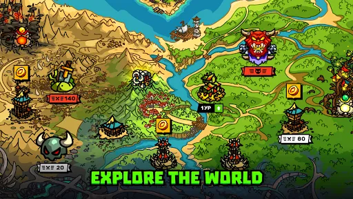 Captures d'écran de Tower Defense: Towerlands (TD)