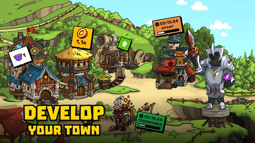 Captures d'écran de Tower Defense: Towerlands (TD)