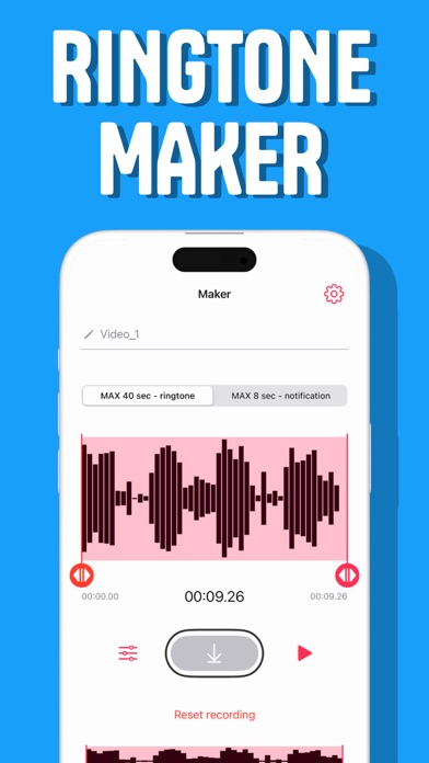 RINGTONES for iPhone (MAKER) Screenshots