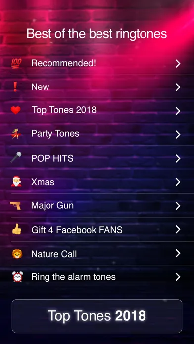 Tangkapan layar Music Ringtones for iPhone