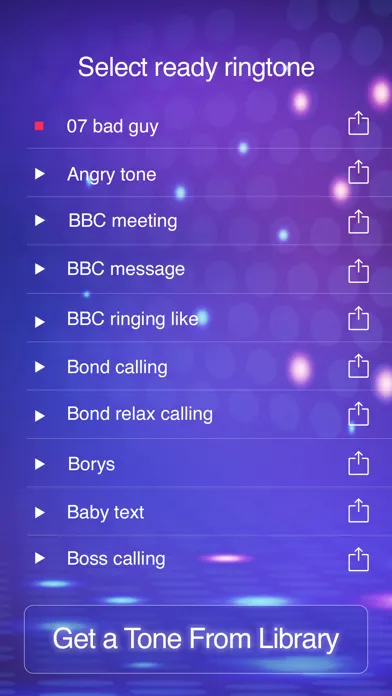 Tangkapan layar Music Ringtones for iPhone