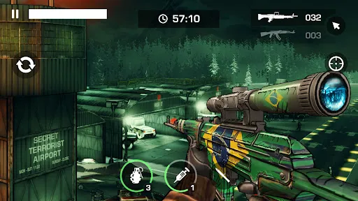 Gun Shooting Games Offline FPS Ekran Görüntüleri