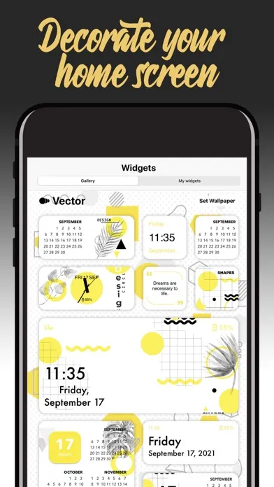 Live Widgets for iPad Screenshots