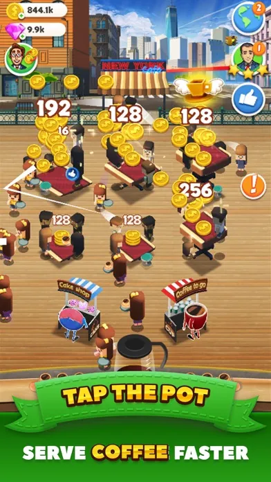 My Coffee Shop - Idle Manger স্ক্রিনশট