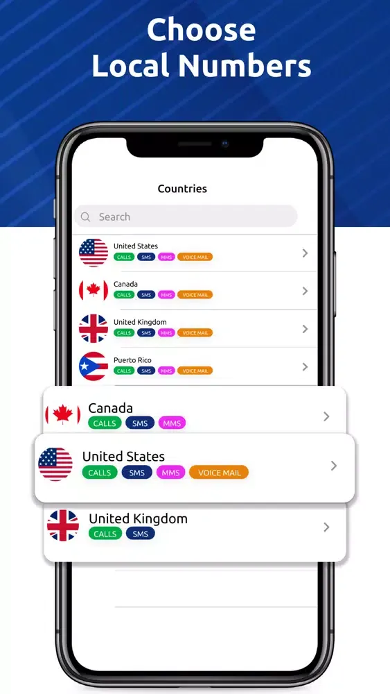 Screenshot di Second Phone Number Call now