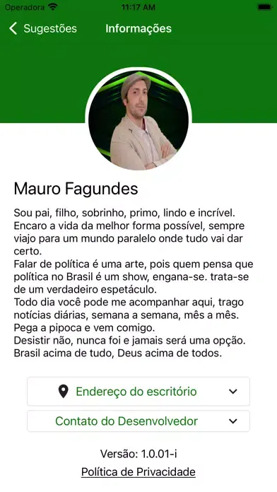 Ảnh chụp màn hình của Mauro Fagundes
