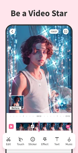 Tangkapan skrin Video Editor Star Maker - Mago