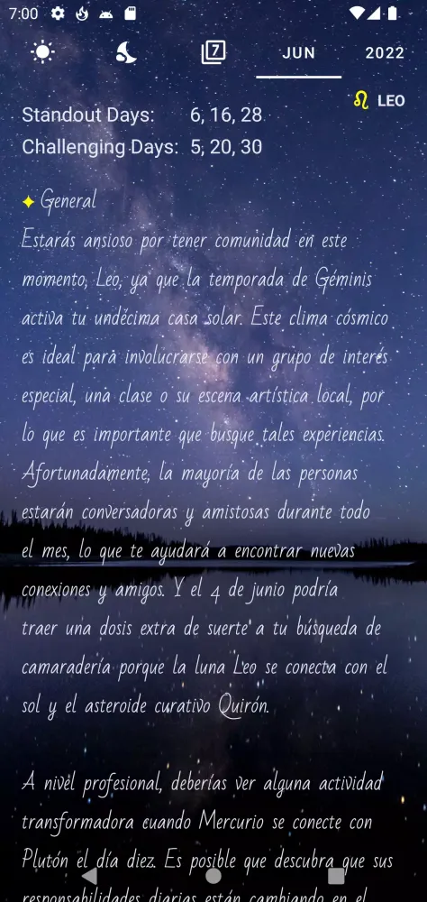 AI Horoscopes Ekran Görüntüleri