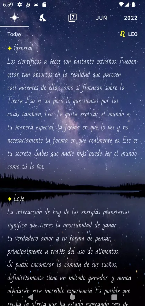 AI Horoscopes Ekran Görüntüleri