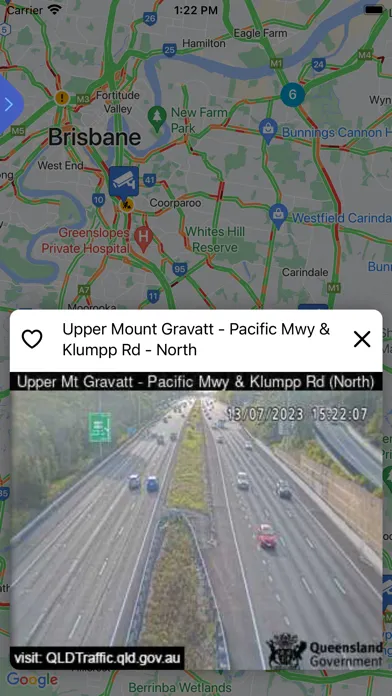 Live Traffic - Brisbane 스크린샷
