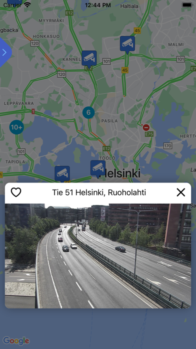 Capturas de tela do Live Traffic - Finland