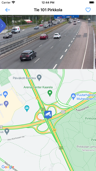 Capturas de tela do Live Traffic - Finland