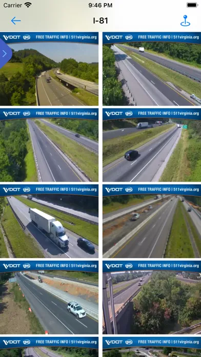 Capturas de pantalla de Live Traffic - Virginia