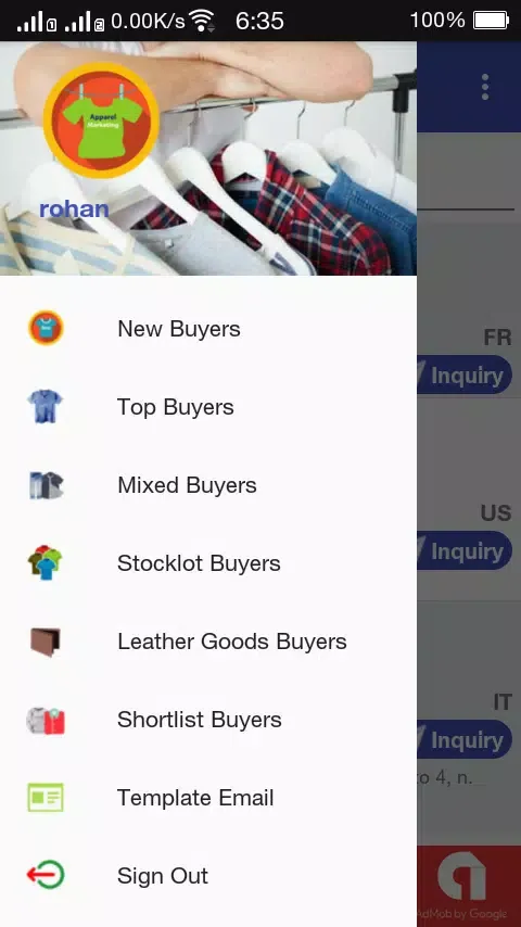 Apparel Marketing স্ক্রিনশট