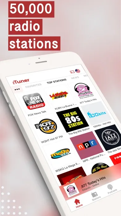 Screenshot di myTuner Radio Pro