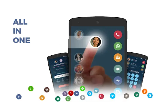 Phone Dialer & Contacts: drupe Screenshots