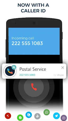 Phone Dialer & Contacts: drupe Screenshots