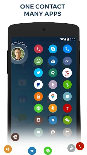 Phone Dialer & Contacts: drupe Screenshots