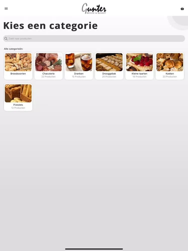 Bakkerij Gunter iPad  سکرین شاٹس